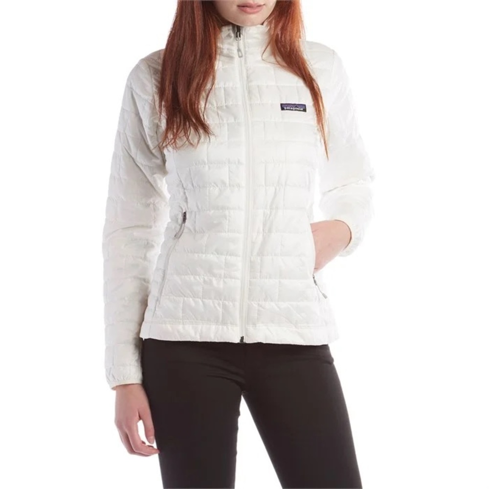 Patagonia Nano Puff Jacket Birch White Size Small